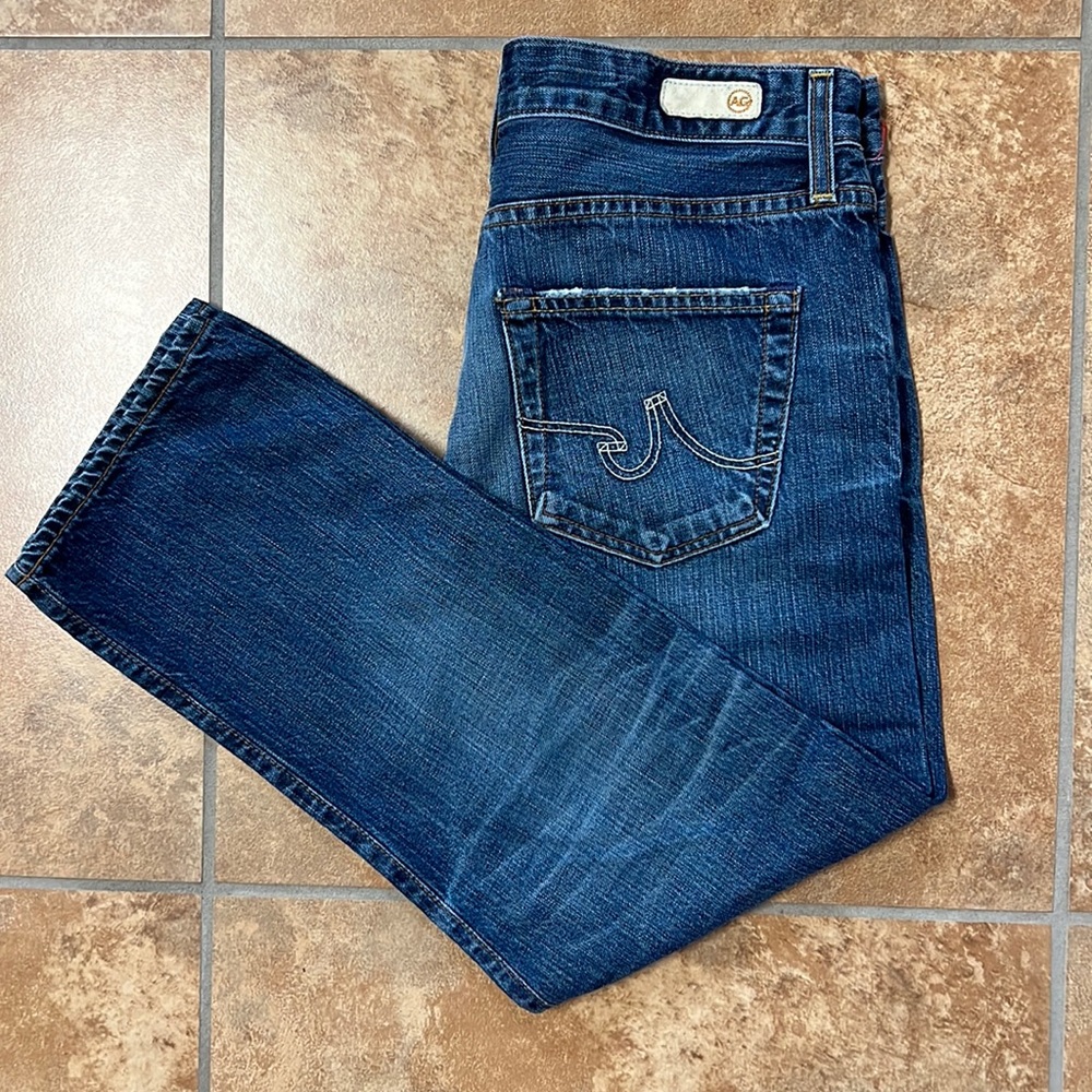 AG ex boyfriend crop jeans